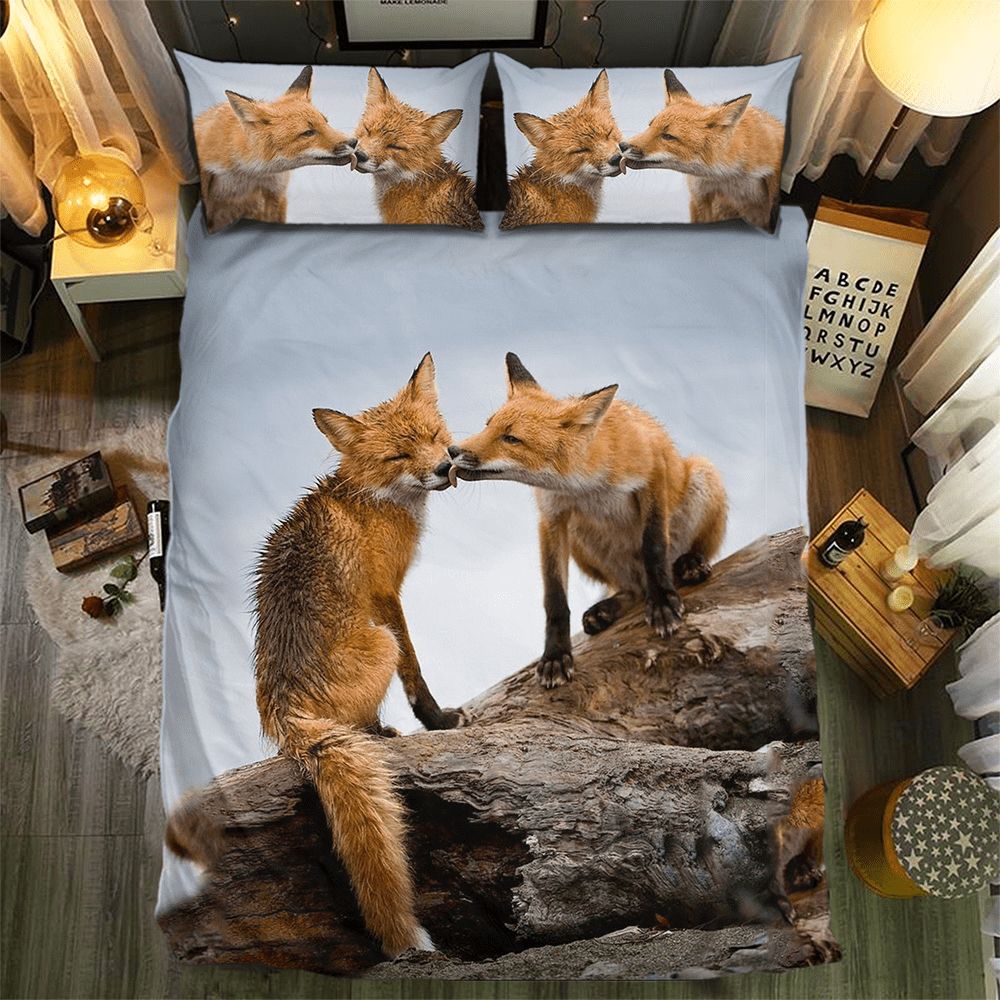 Fox Collection 091823D Customized Duvet Cover Bedding Sets
