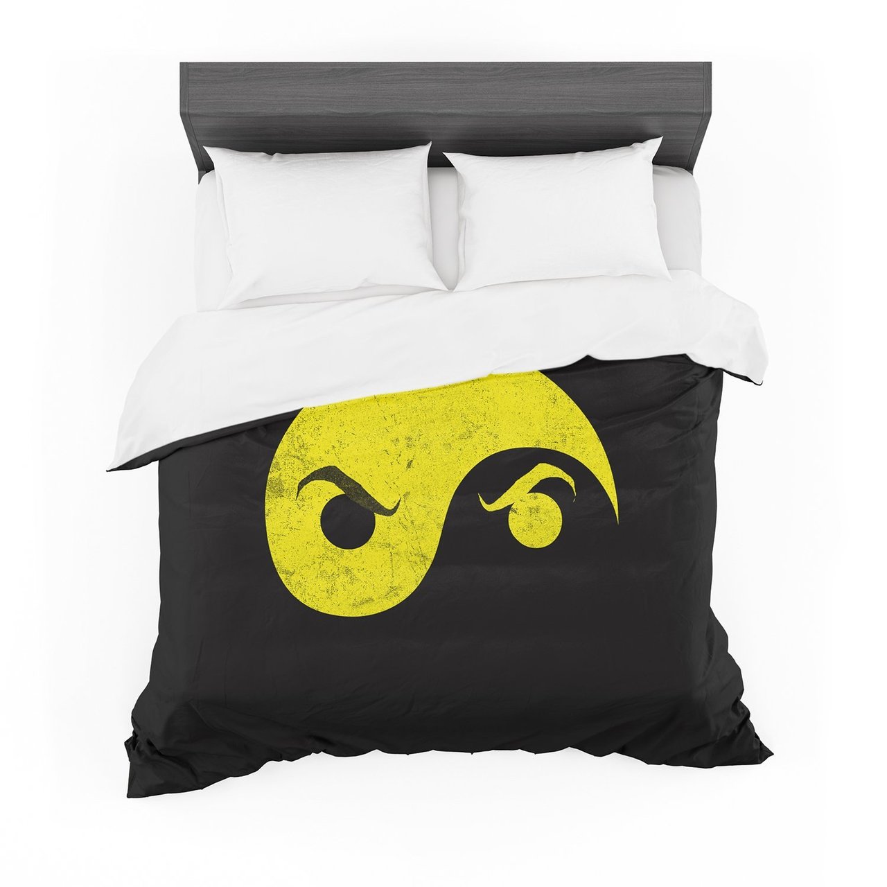 Frederic LevyHadida ‘Yin Yang Ninja’ Cotton3D Customized Duvet Cover Bedding Sets