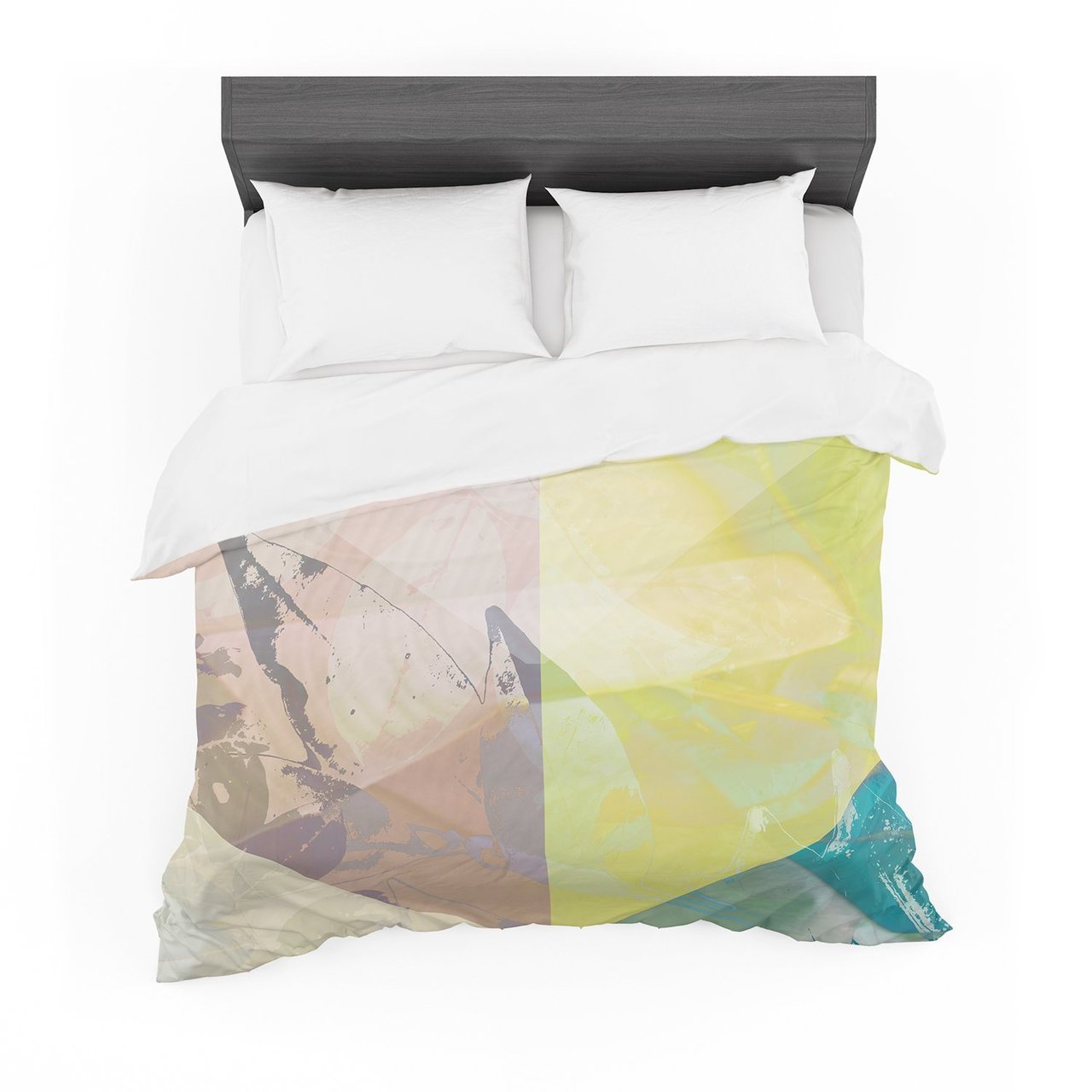 Gabriela Fuente ‘Patch Garden’ Tan Yellow Featherweight3D Customized Duvet Cover Bedding Sets