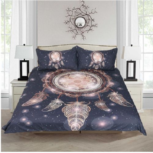 Galaxy Golden Print Bedding Set