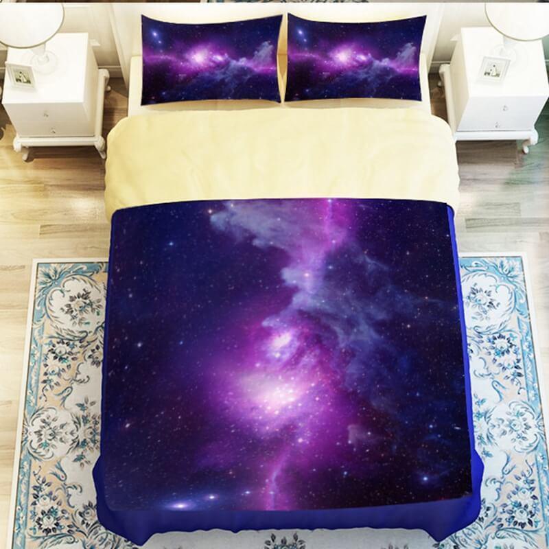 Galaxy Star 10 3D Customized Duvet Cover Bedding Sets