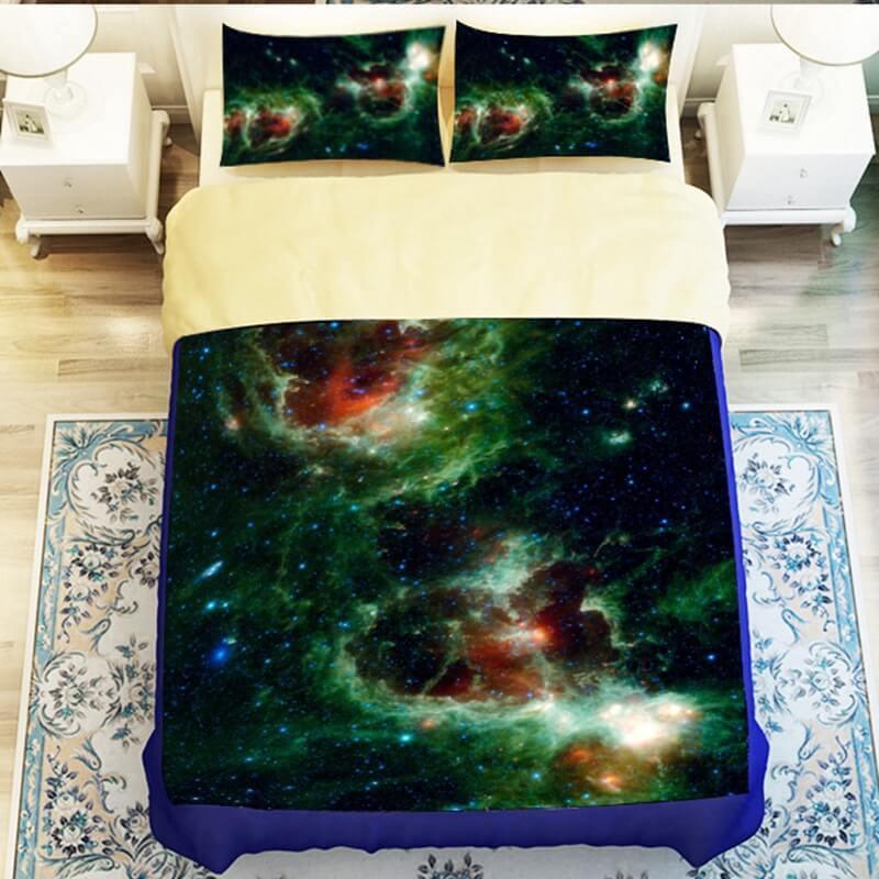 Galaxy Star 9 3D Customized Duvet Cover Bedding Sets