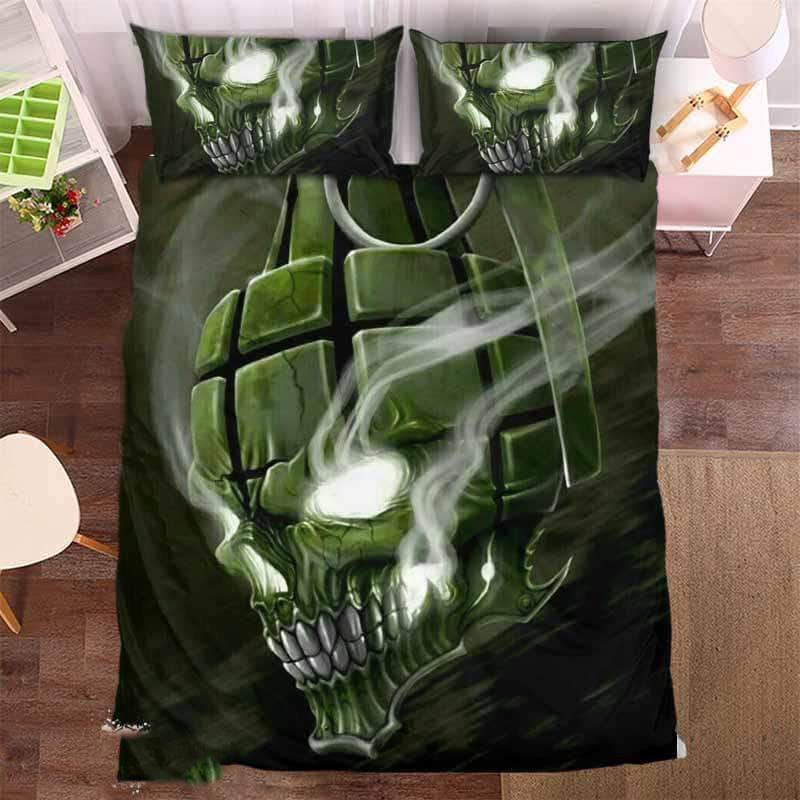 Generade kull 3D Customized Duvet Cover Bedding Sets