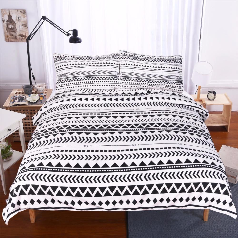 Geom ric hapes Design ART HOP 3D Customized Duvet Cover Bedding Sets