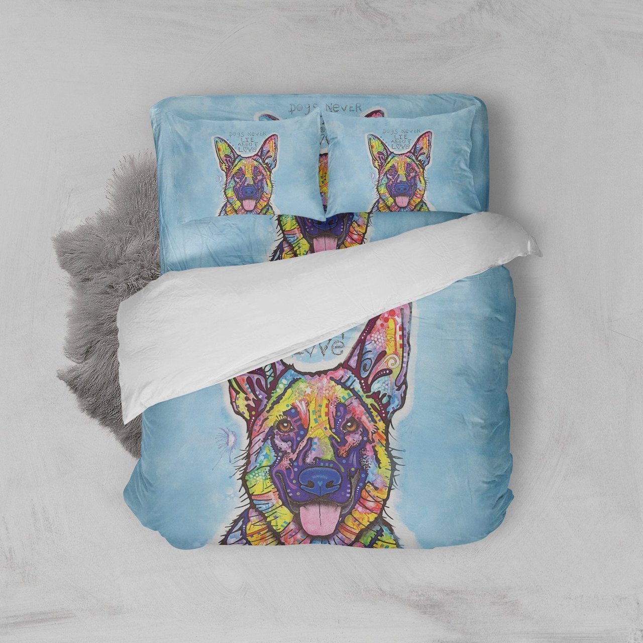 German Shepherd Dog B Bedding Set