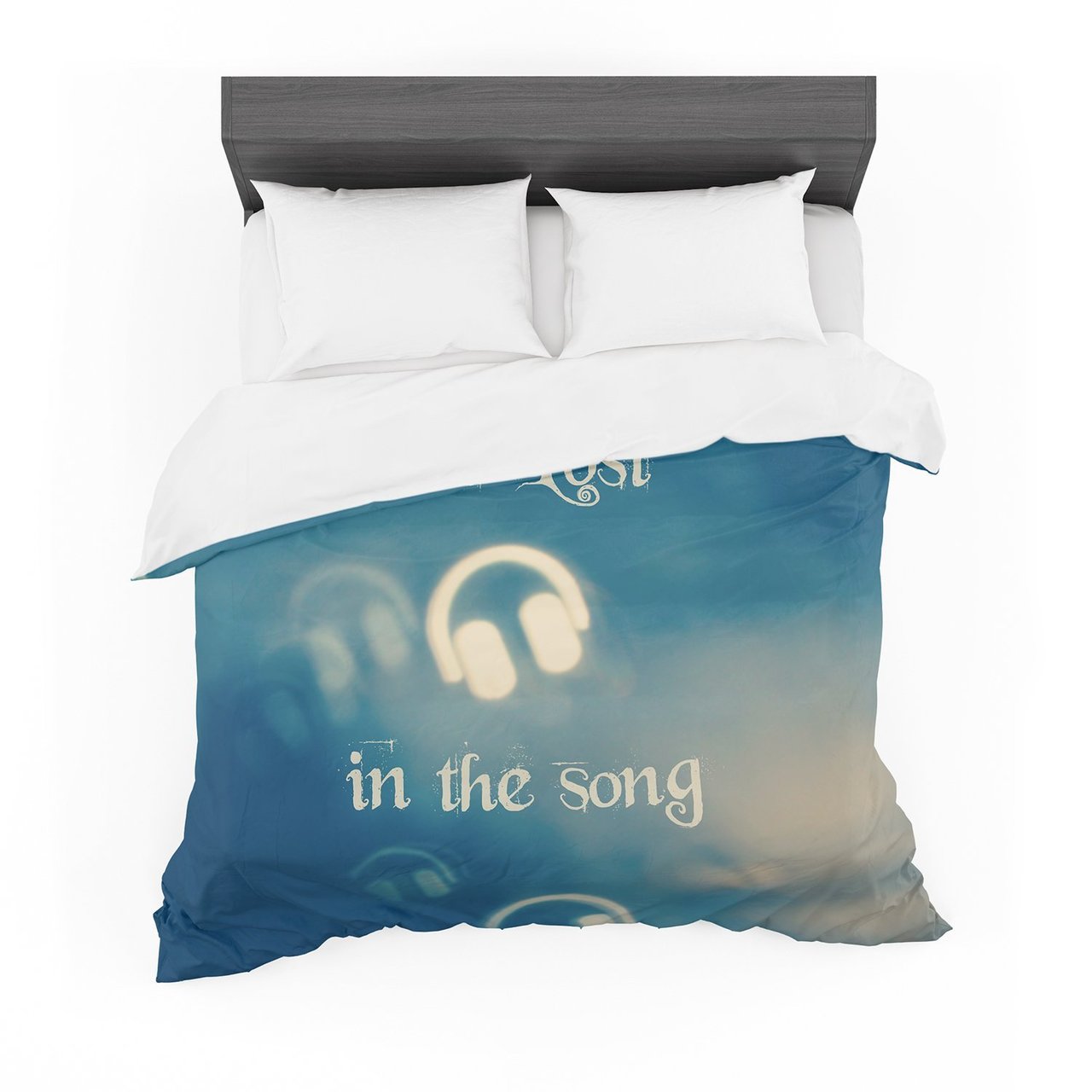 Get Lost In Theong Headphones Featherweight3D Customized Duvet Cover Bedding Sets