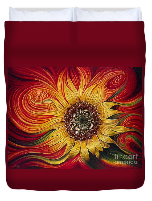 Girasol Dinamico 3D Customized Duvet Cover Bedding Sets