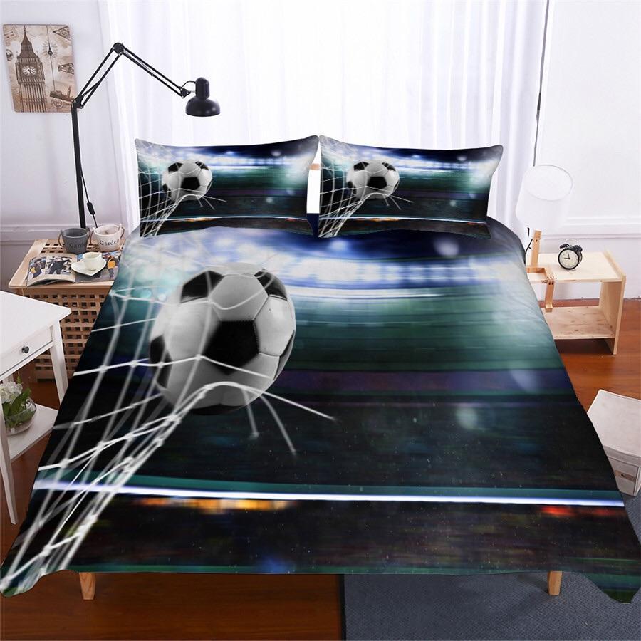 Goal Post Blow Out 3D Customized Duvet Cover Bedding Sets