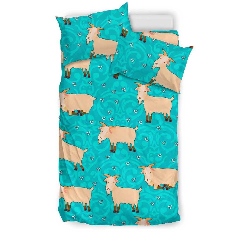 Goat Tercoil 3D Customized Duvet Cover Bedding Sets