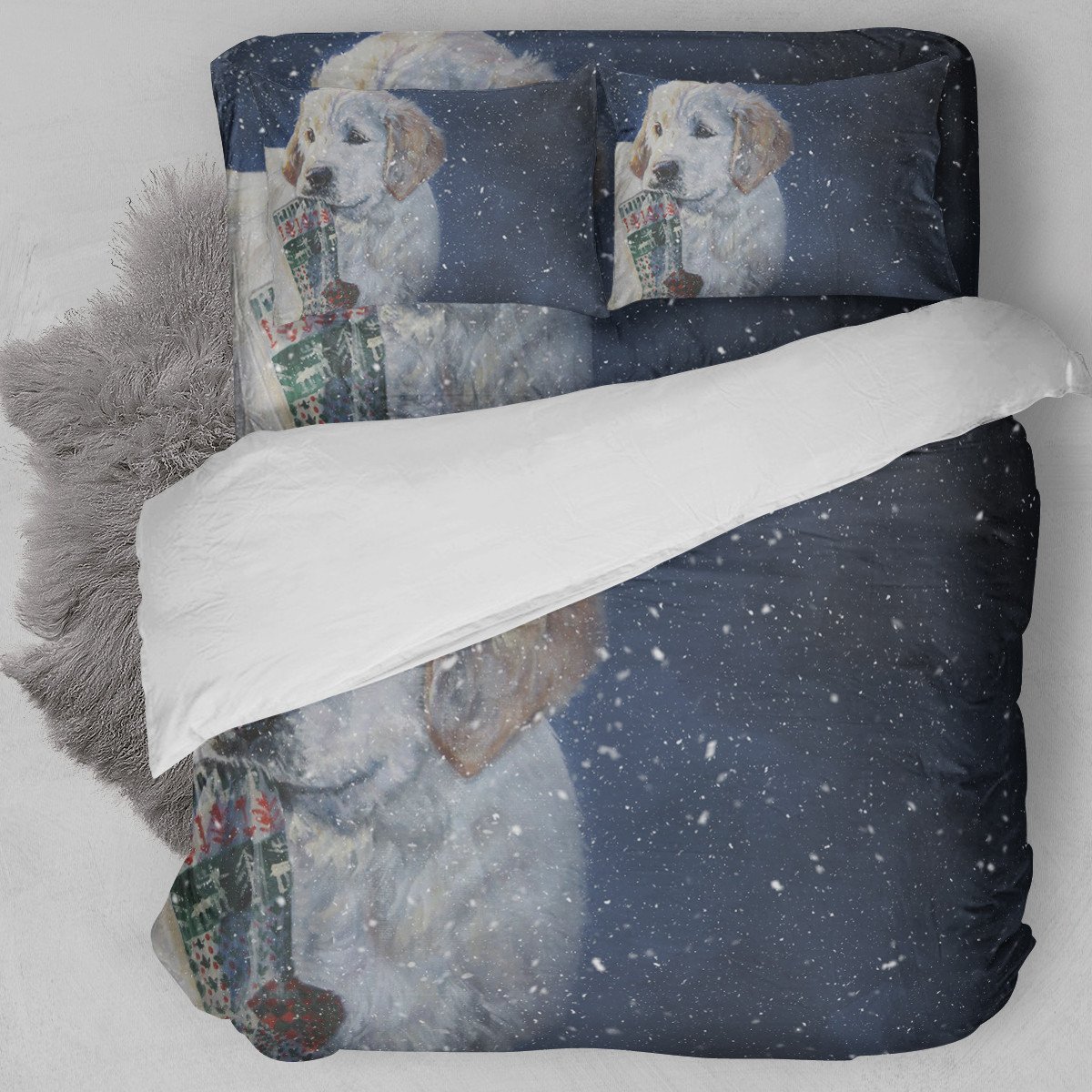 Golden Retrievers Dog D Bedding Set