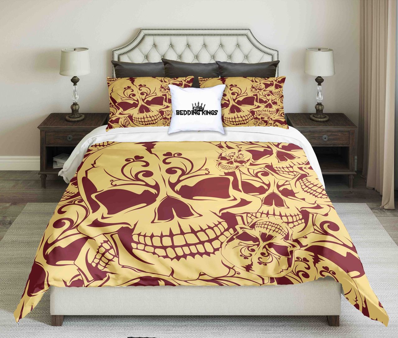 Goldenkull | kings3D Customized Duvet Cover Bedding Sets