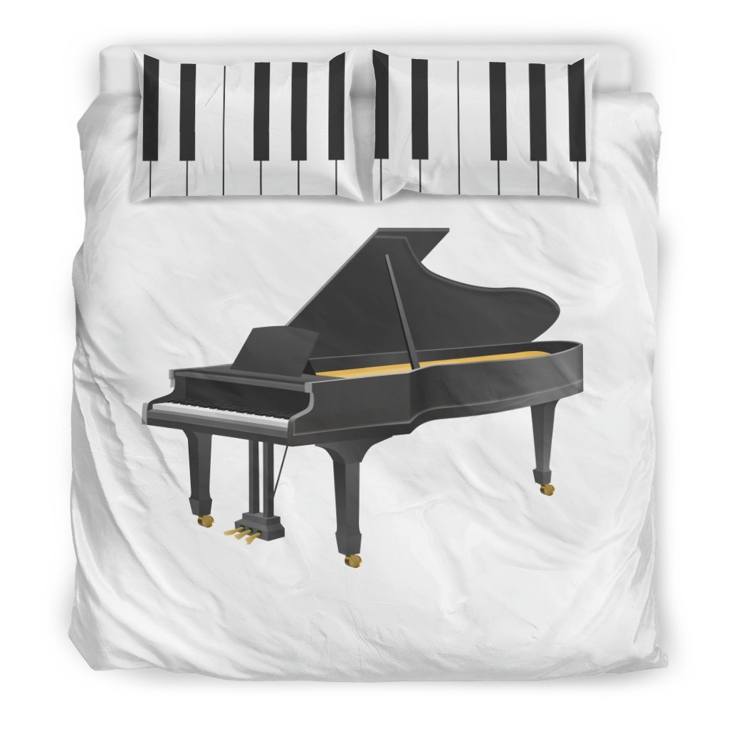Grand Piano  3D Customized Duvet Cover Bedding Sets