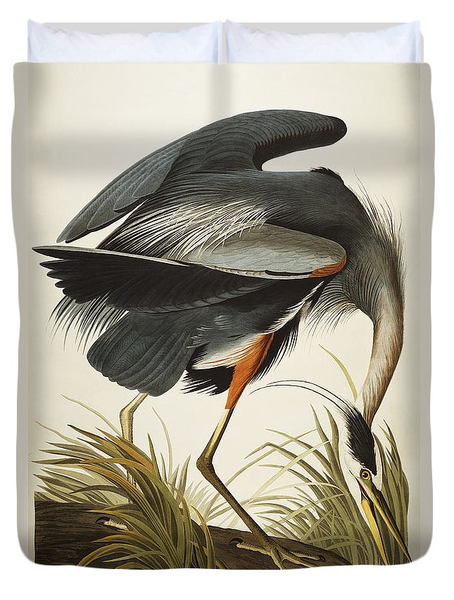 Great Blue Heron 3D Customized Duvet Cover Bedding Sets
