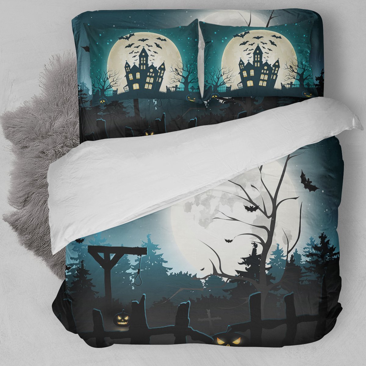 Halloween A Bedding Set