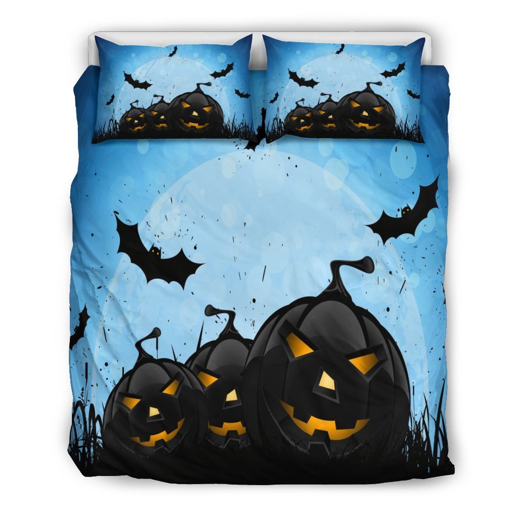 Halloween Jack O Lantern Duvet Cover Set