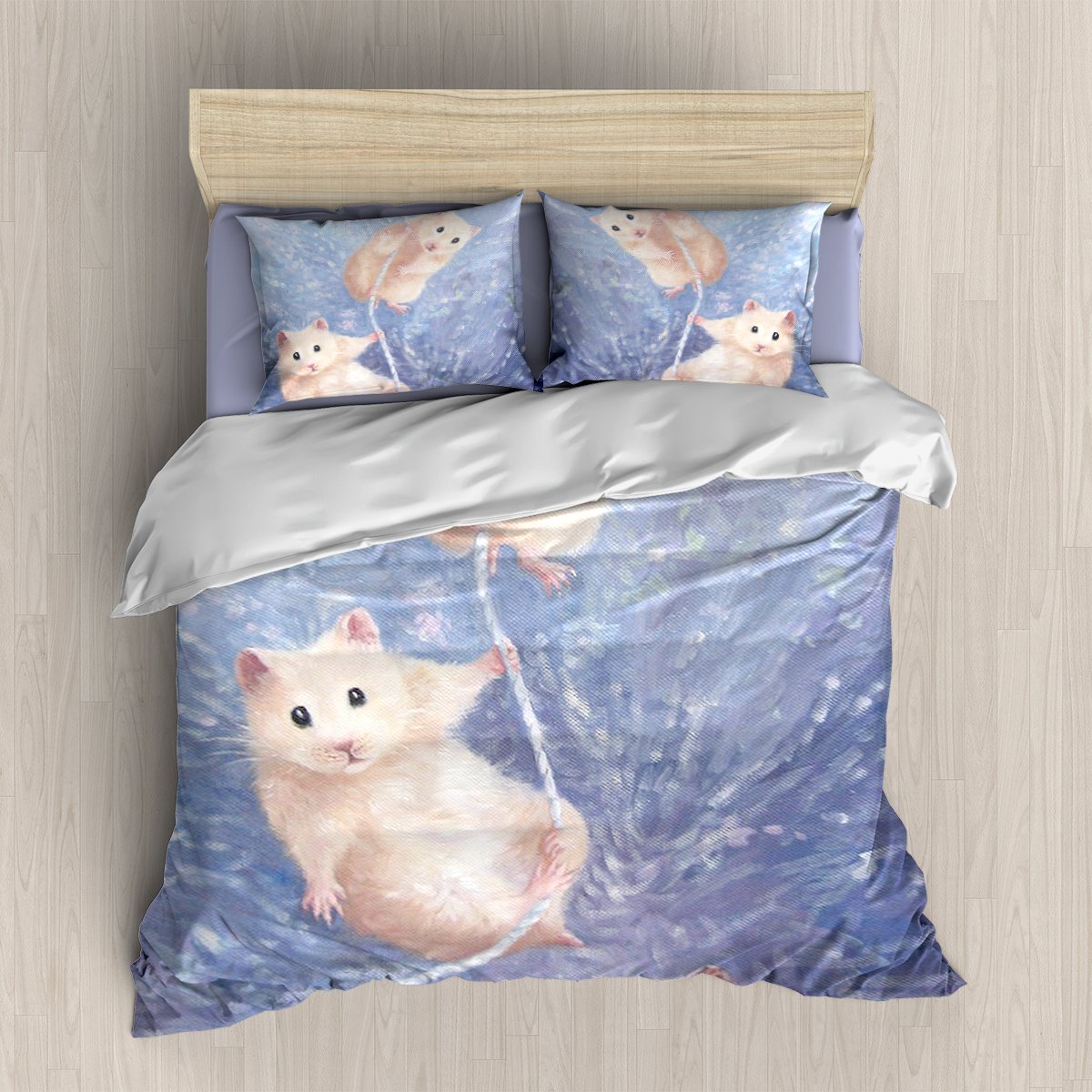 Hamster 3D Customized Duvet Cover Bedding Sets