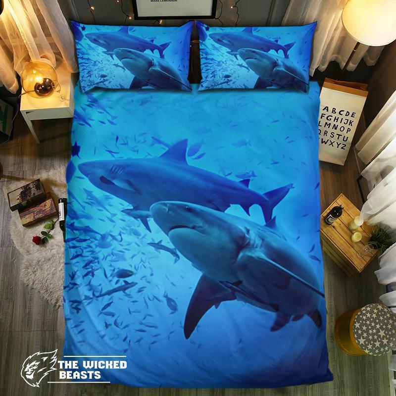 harks Andmall Fish3D Customized Duvet Cover Bedding Sets