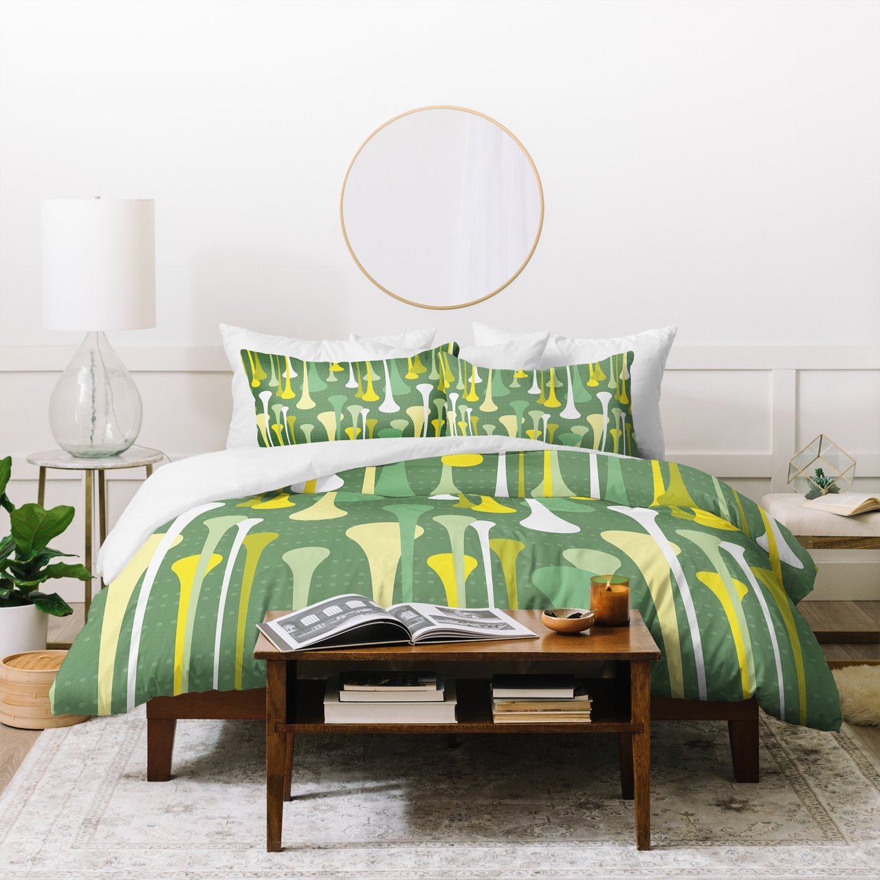 Heather Dutton Droplets Duvet Cover