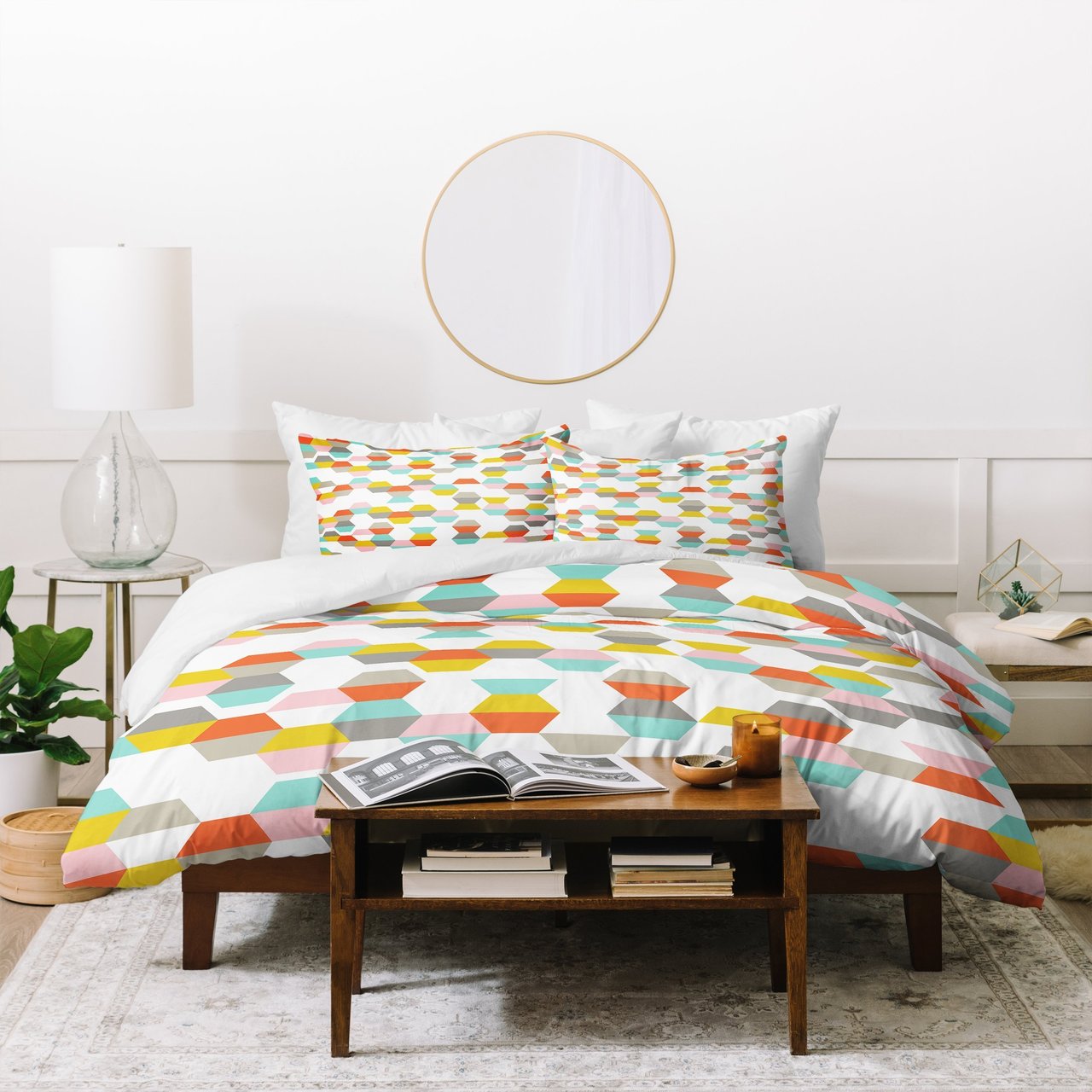 Heather Dutton Hex Code Duvet Cover Bedding Sets