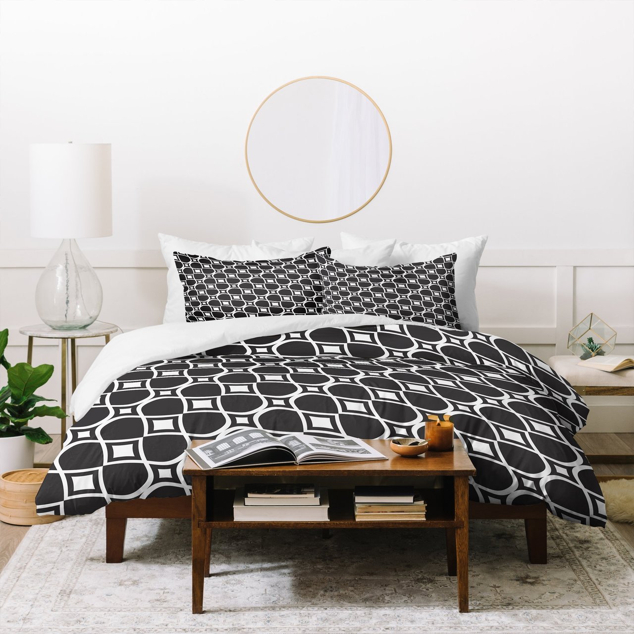 Heather Dutton infinita Duvet Cover