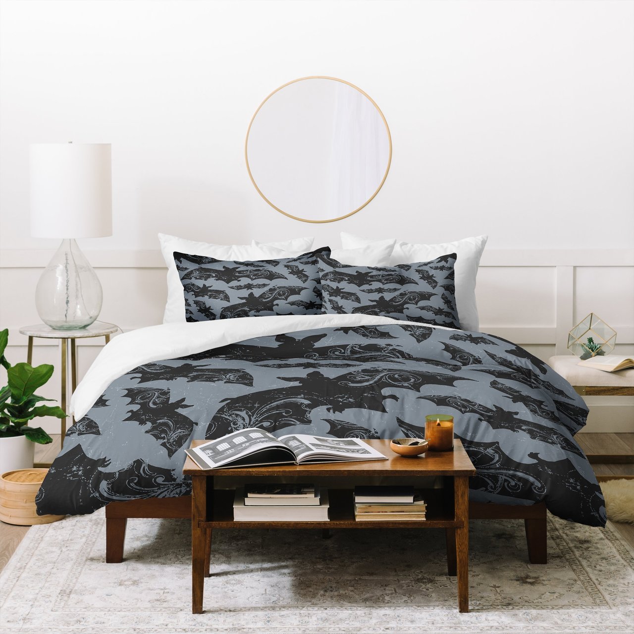 Heather Dutton Night Flight Duvet Cover Bedding Sets