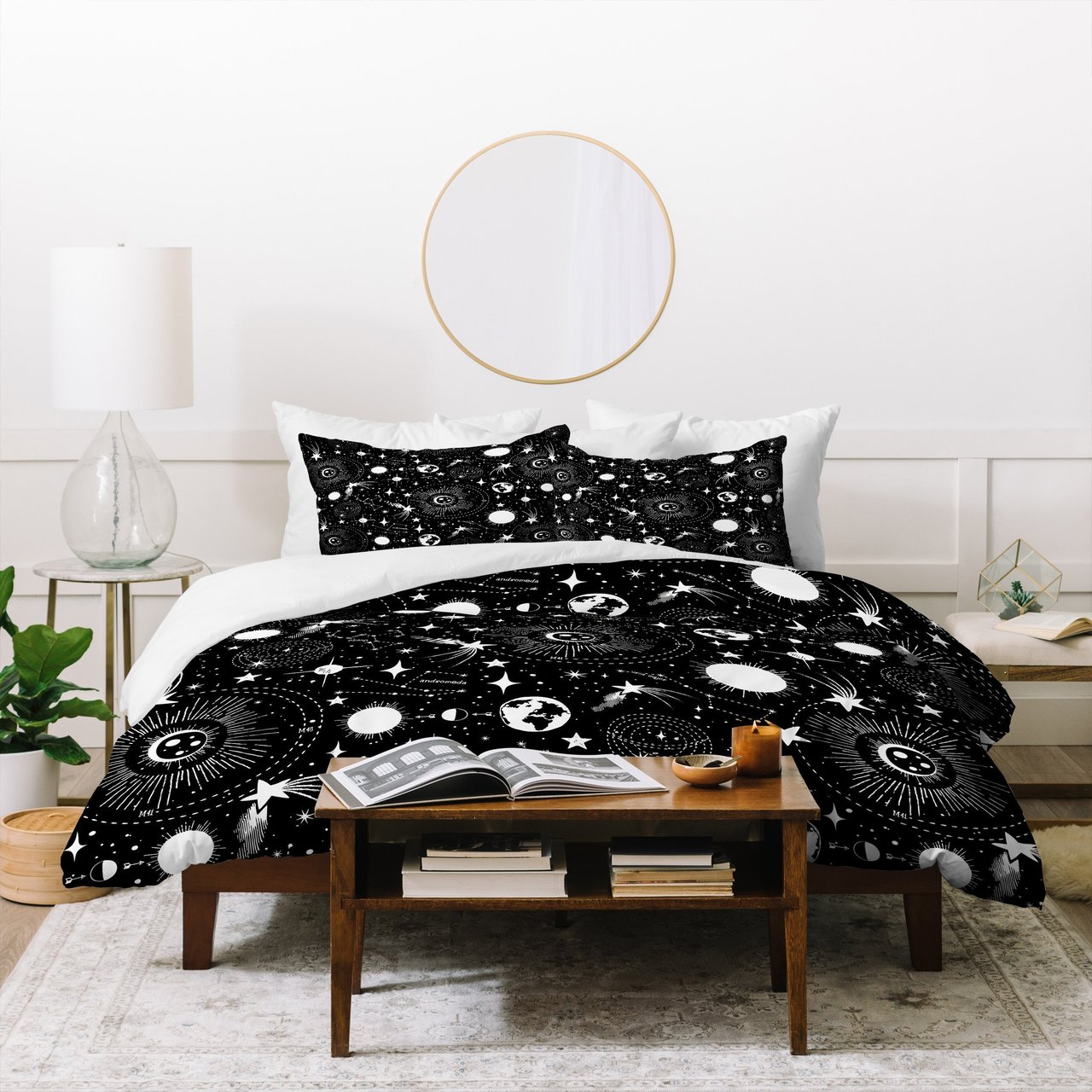 Heather Dutton Solar System Duvet Cover