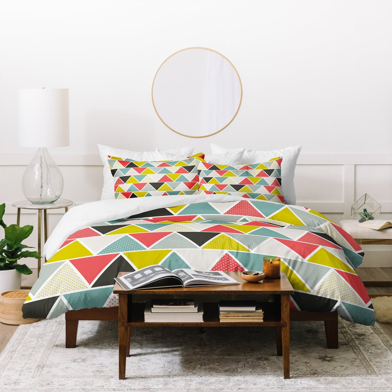 Heather Dutton Triangulum Duvet Cover Bedding Sets