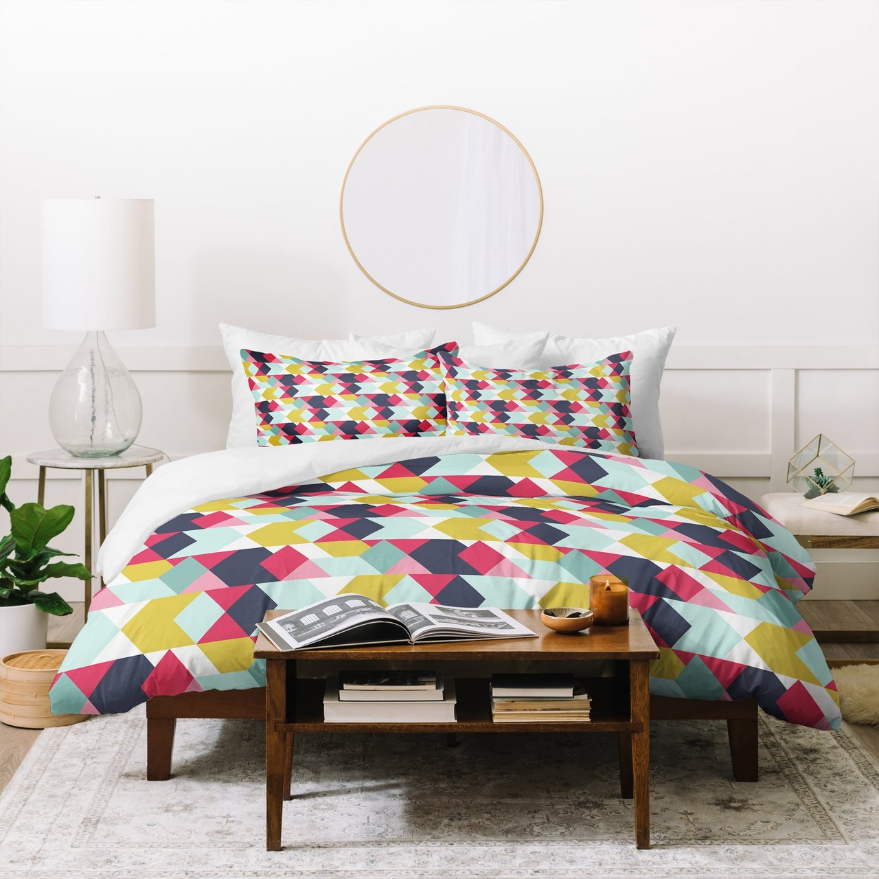 Heather Dutton Tribeca Nightlife Duvet Cover