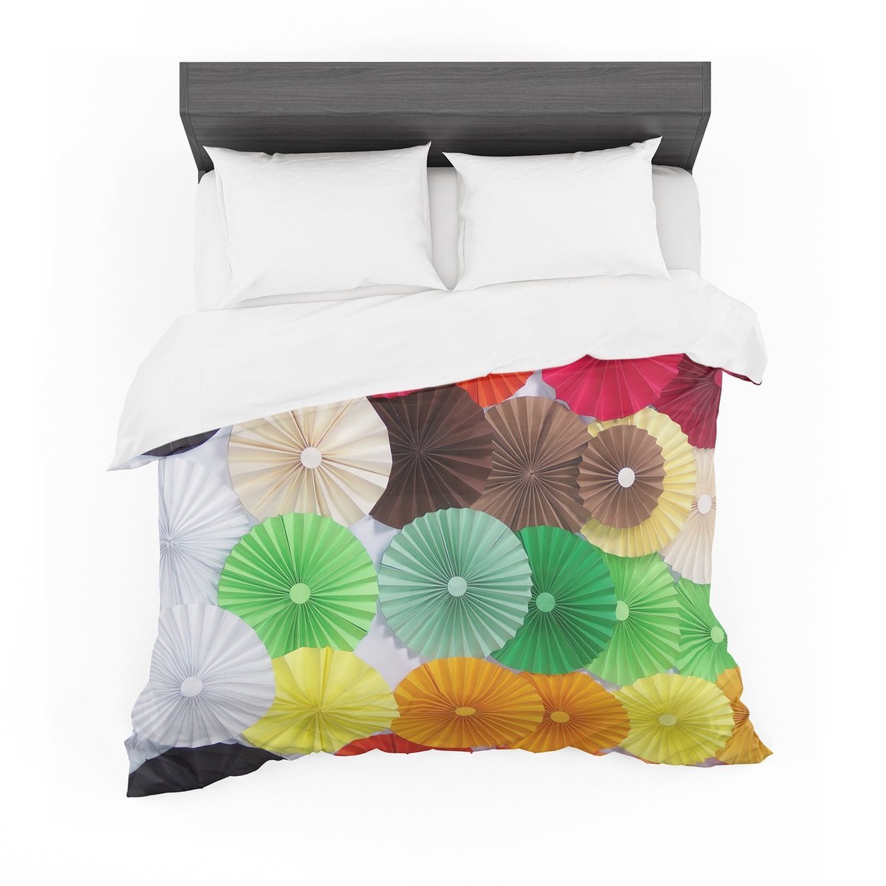 Heidi Jennings ‘Adored’ Colored Circles Featherweight3D Customized Duvet Cover Bedding Sets