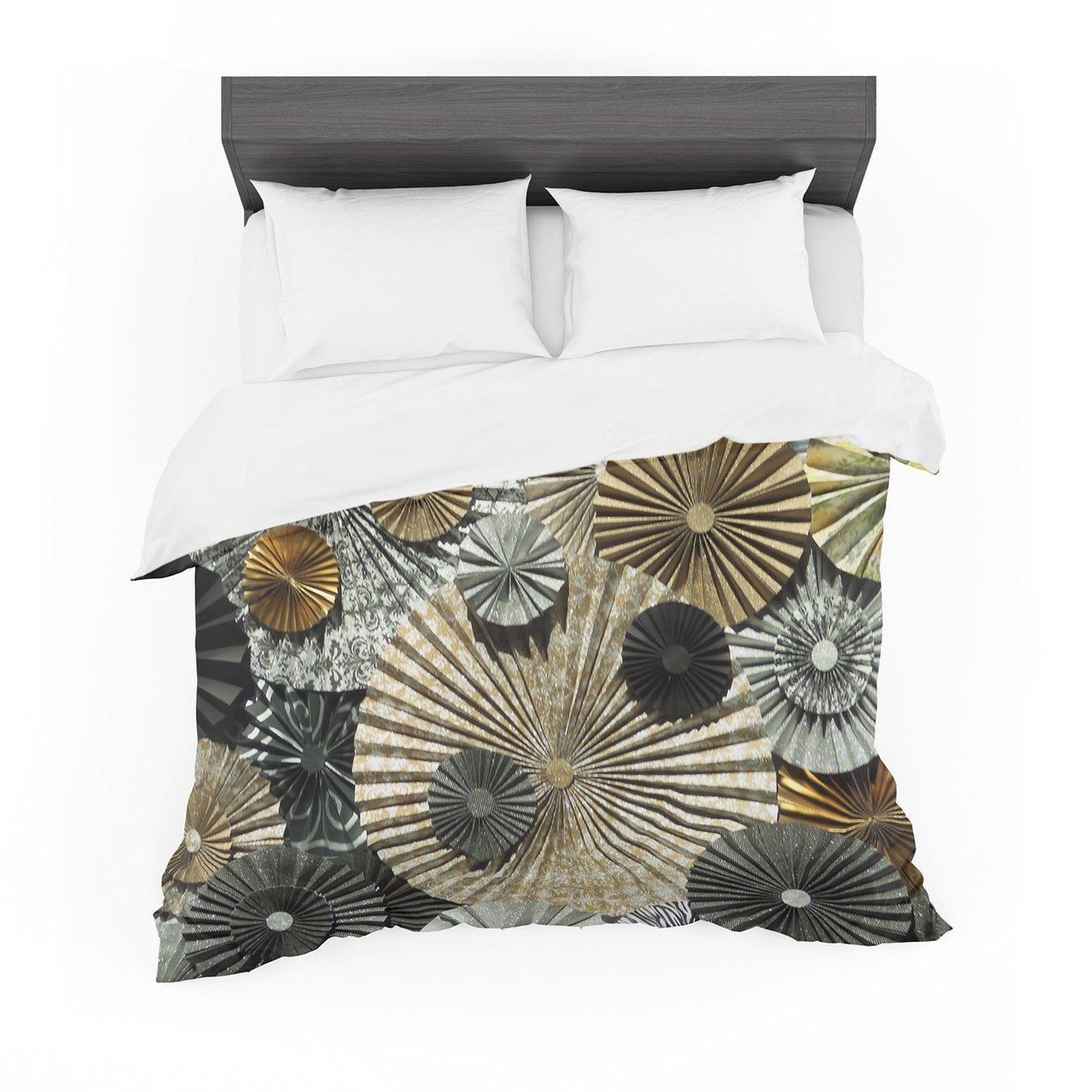 Heidi Jennings ‘All That Glitters’ Brown Glitter Featherweight3D Customized Duvet Cover Bedding Sets