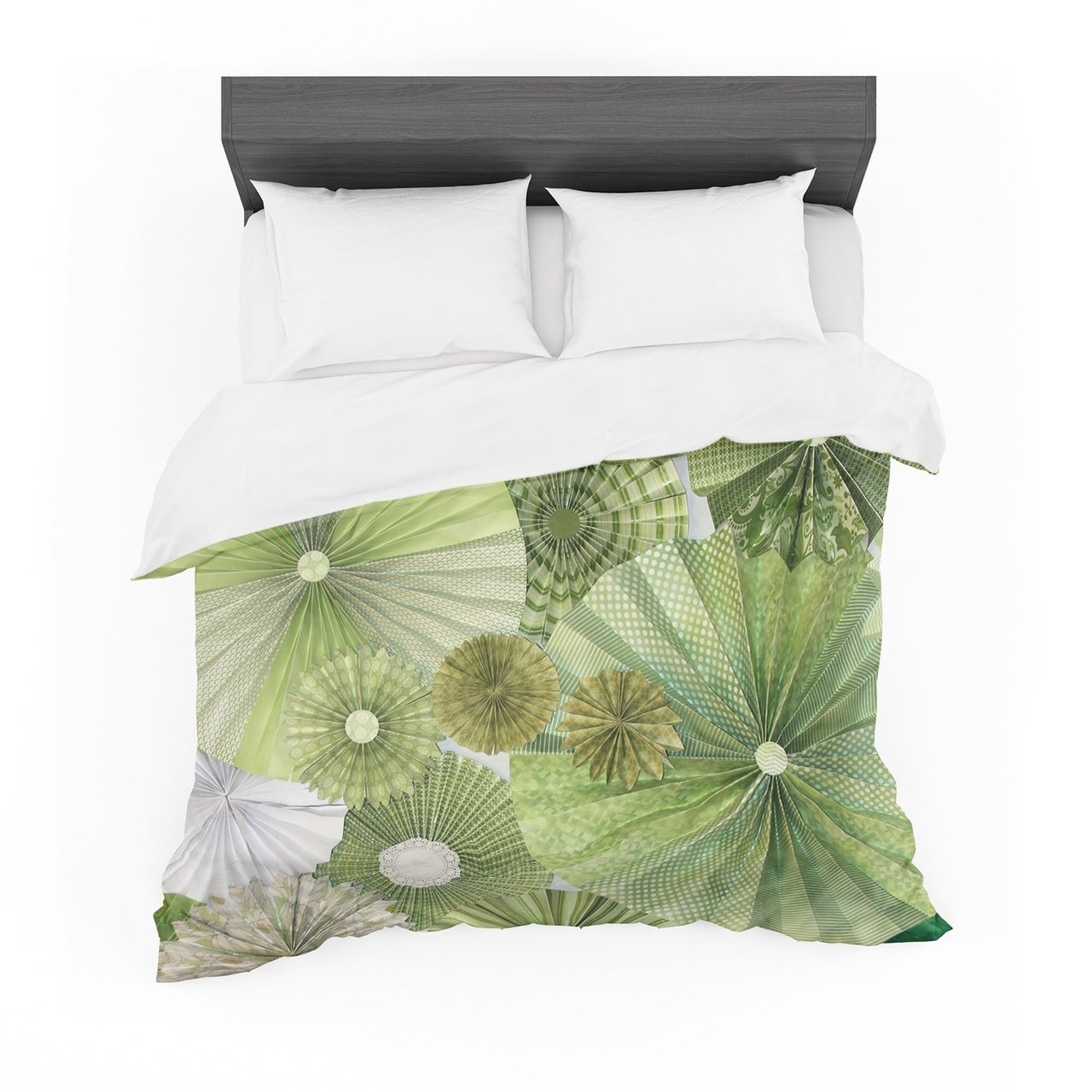 Heidi Jennings ‘Green Thumb’ Lime Cotton3D Customized Duvet Cover Bedding Sets