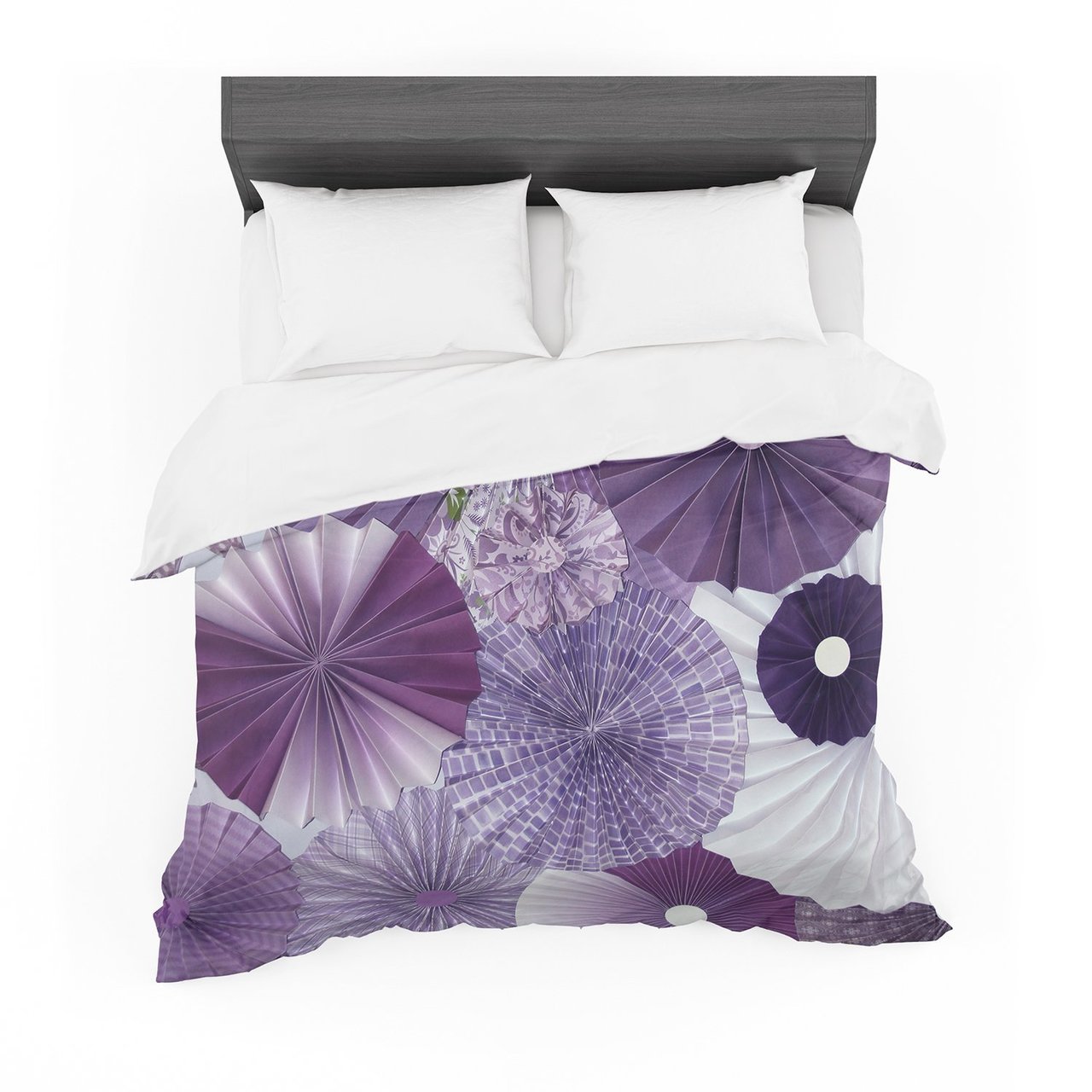 Heidi Jennings ‘Lavender Wishes’ Purple Cotton3D Customized Duvet Cover Bedding Sets