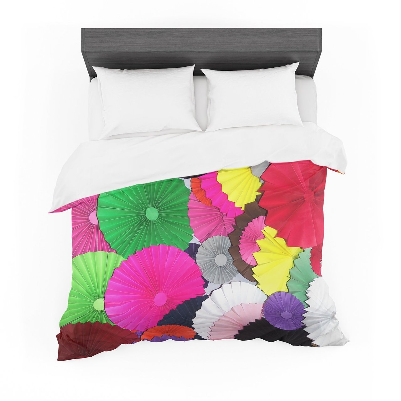 Heidi Jennings ‘Tempting’ Multicolored Circles Featherweight3D Customized Duvet Cover Bedding Sets