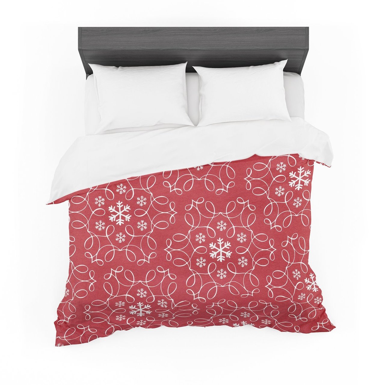 Heidi Jennnings ‘Christmaspirit’ Red Featherweight3D Customized Duvet Cover Bedding Sets