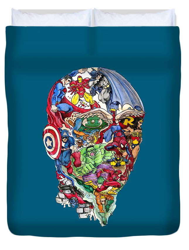 Heroic Mind 3D Customized Duvet Cover Bedding Sets