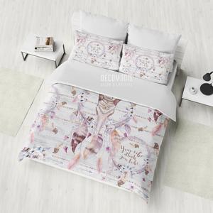 hno bohemian acred spread deer kull tribal 3D Customized Duvet Cover Bedding Sets
