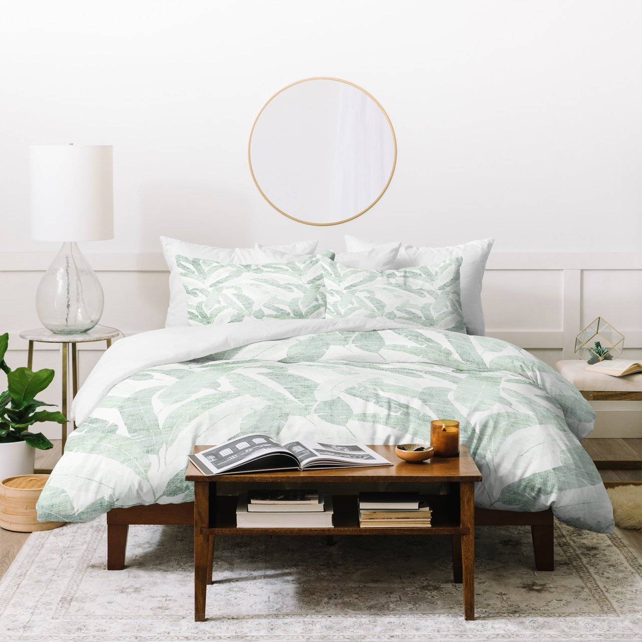 Holli Zollinger BANANA LEAF LIGHT Duvet Cover Bedding Sets