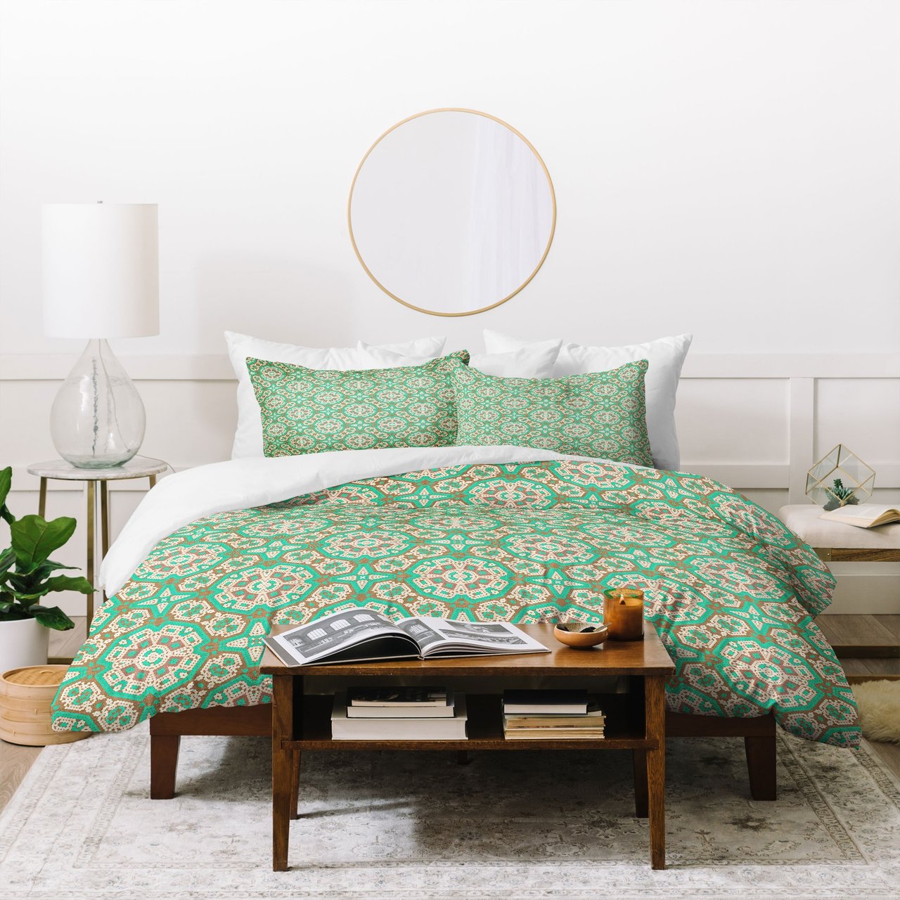 Holli Zollinger BEADED MOSAIC Duvet Cover