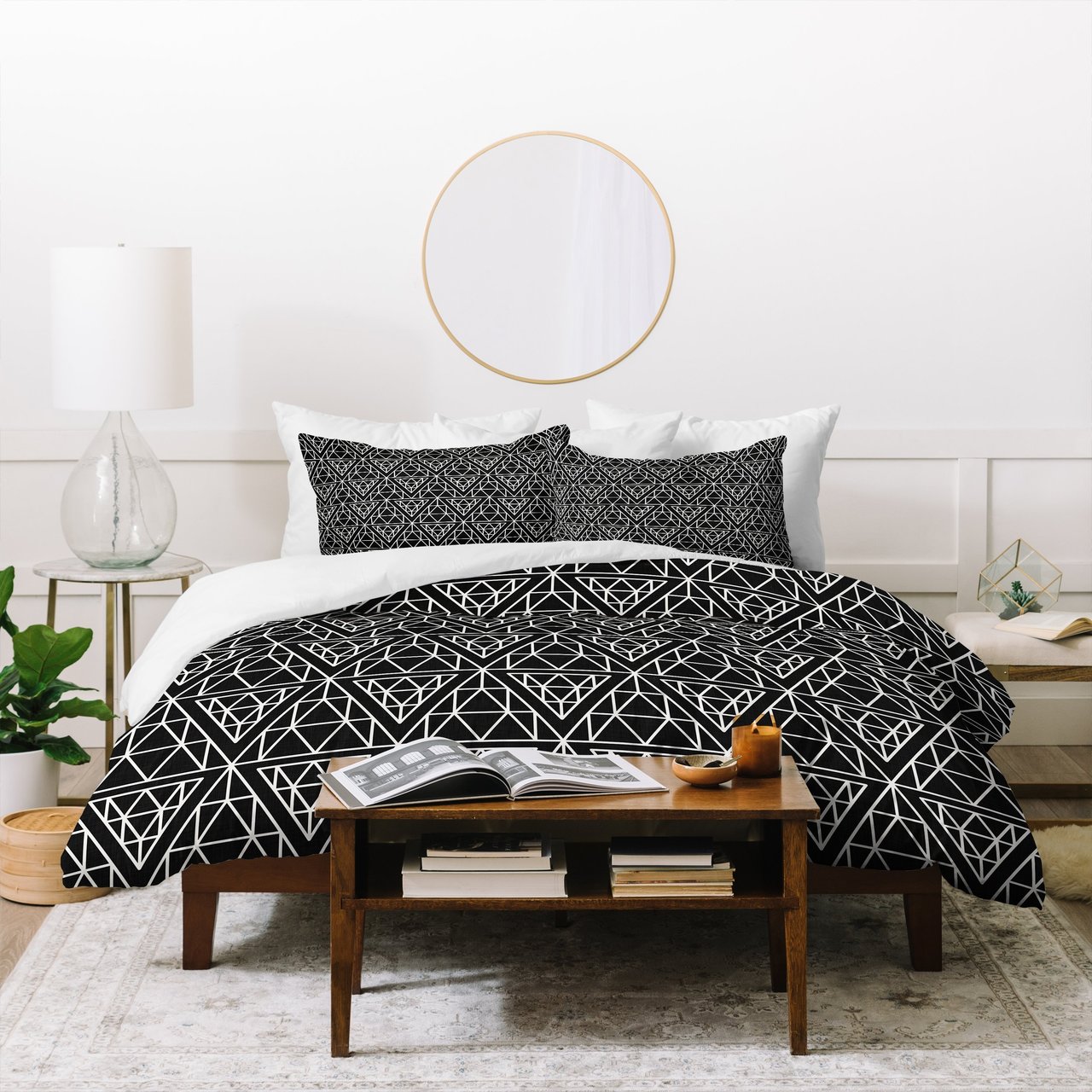 Holli Zollinger Diamond Lines Duvet Cover Bedding Sets