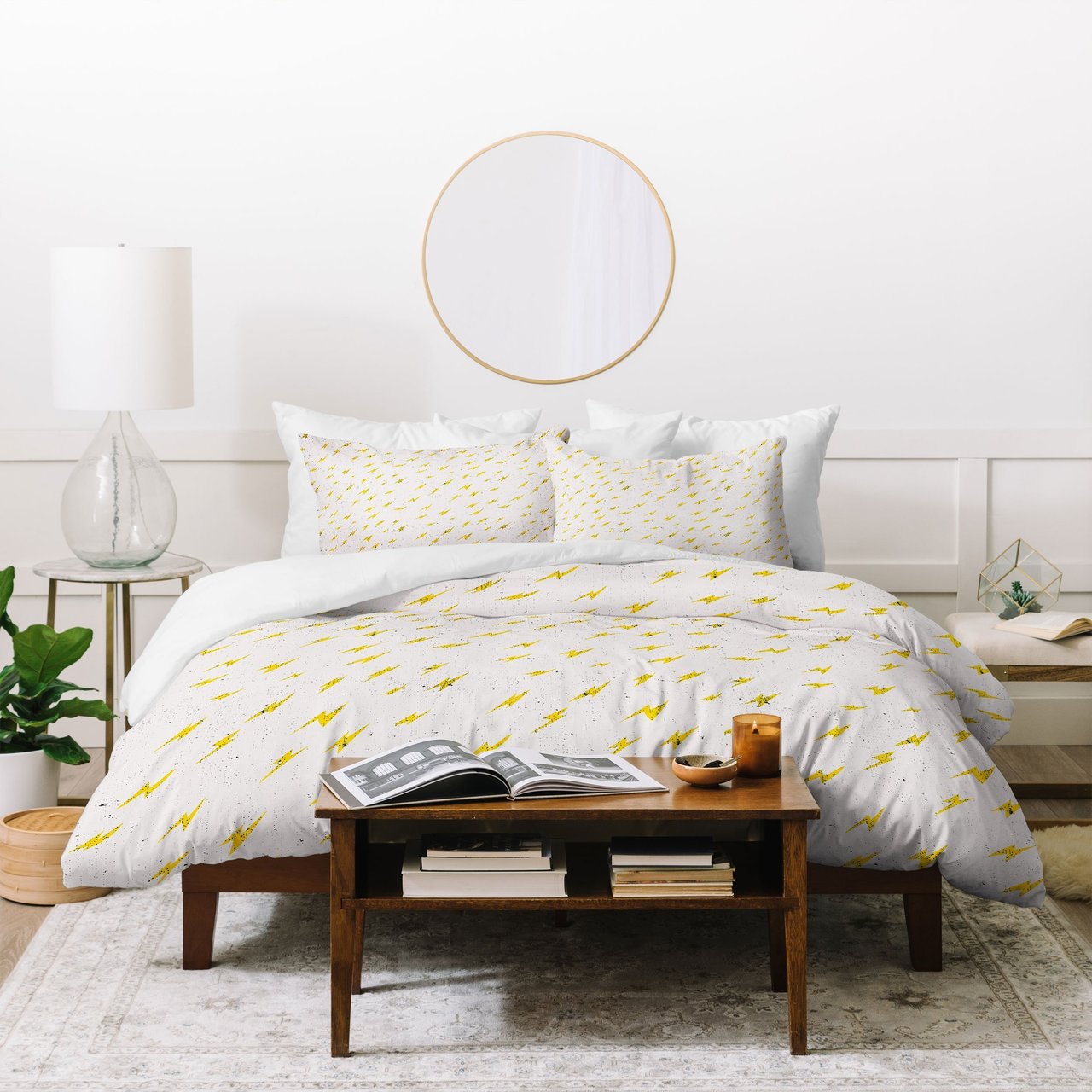 Holli Zollinger Folka Bolt Duvet Cover