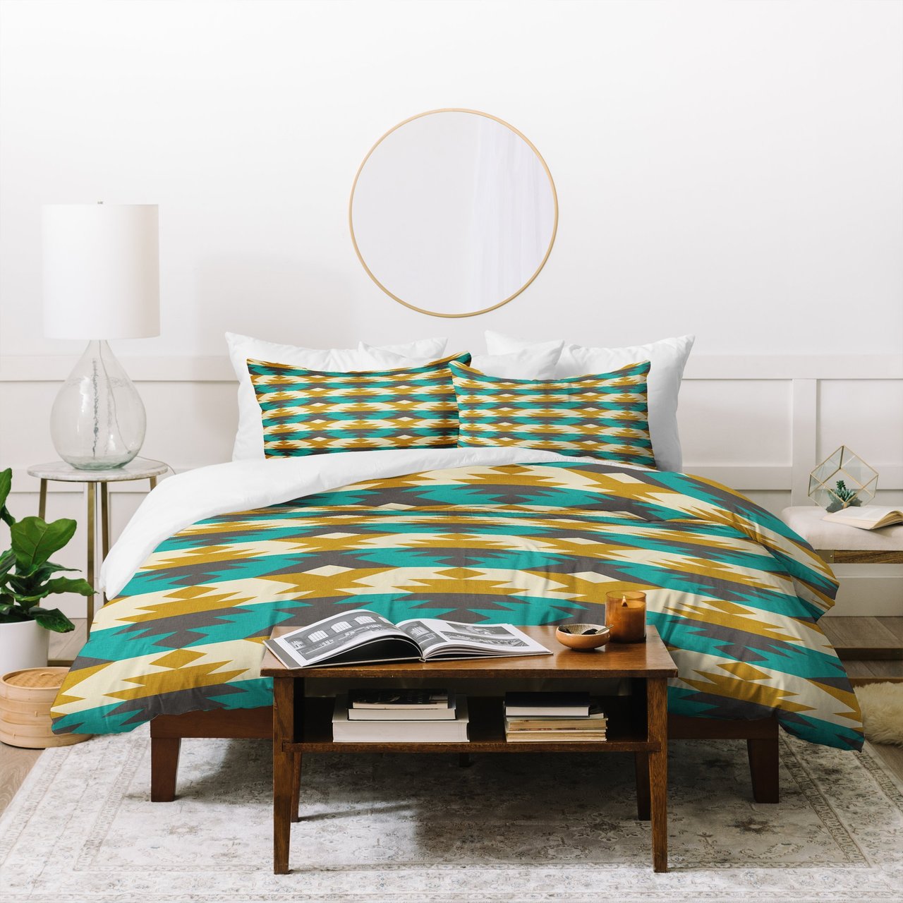 Holli Zollinger native diamond Duvet Cover