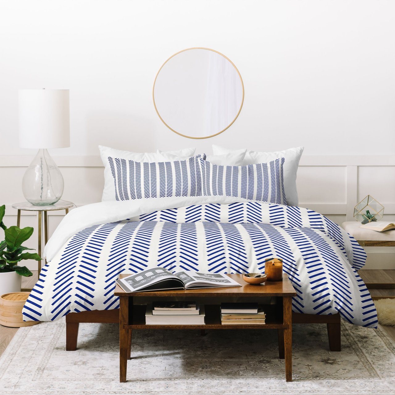 Holli Zollinger Nautical Lines Duvet Cover Bedding Sets