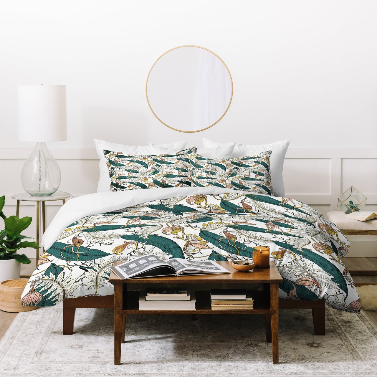 Holli Zollinger ORCHID GARDEN AMORA Duvet Cover