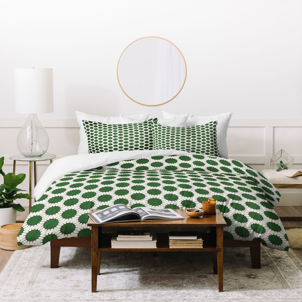 Holli Zollinger Pincushion Dot Duvet Cover