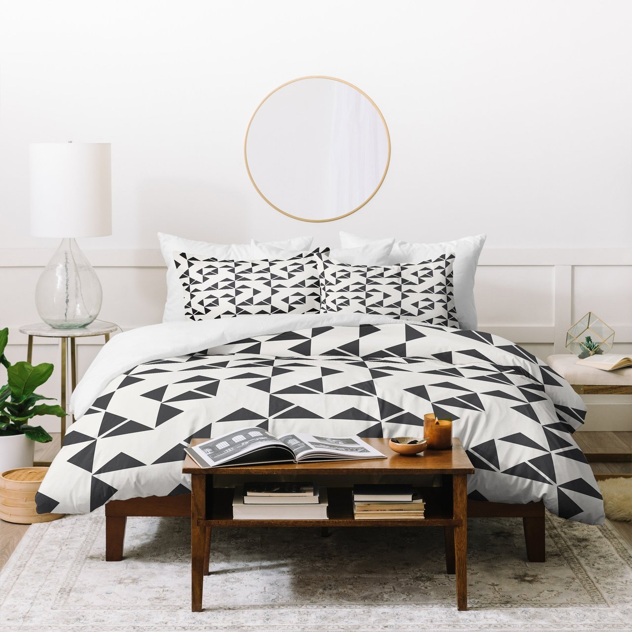Holli Zollinger Pinwheels Duvet Cover
