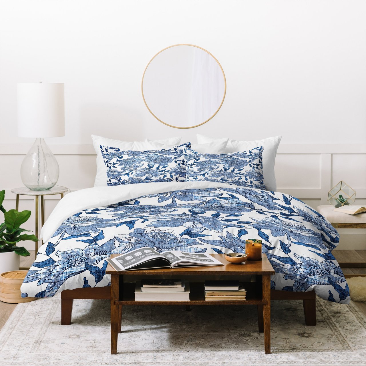 Holli Zollinger Summertime Indigo Duvet Cover Bedding Sets