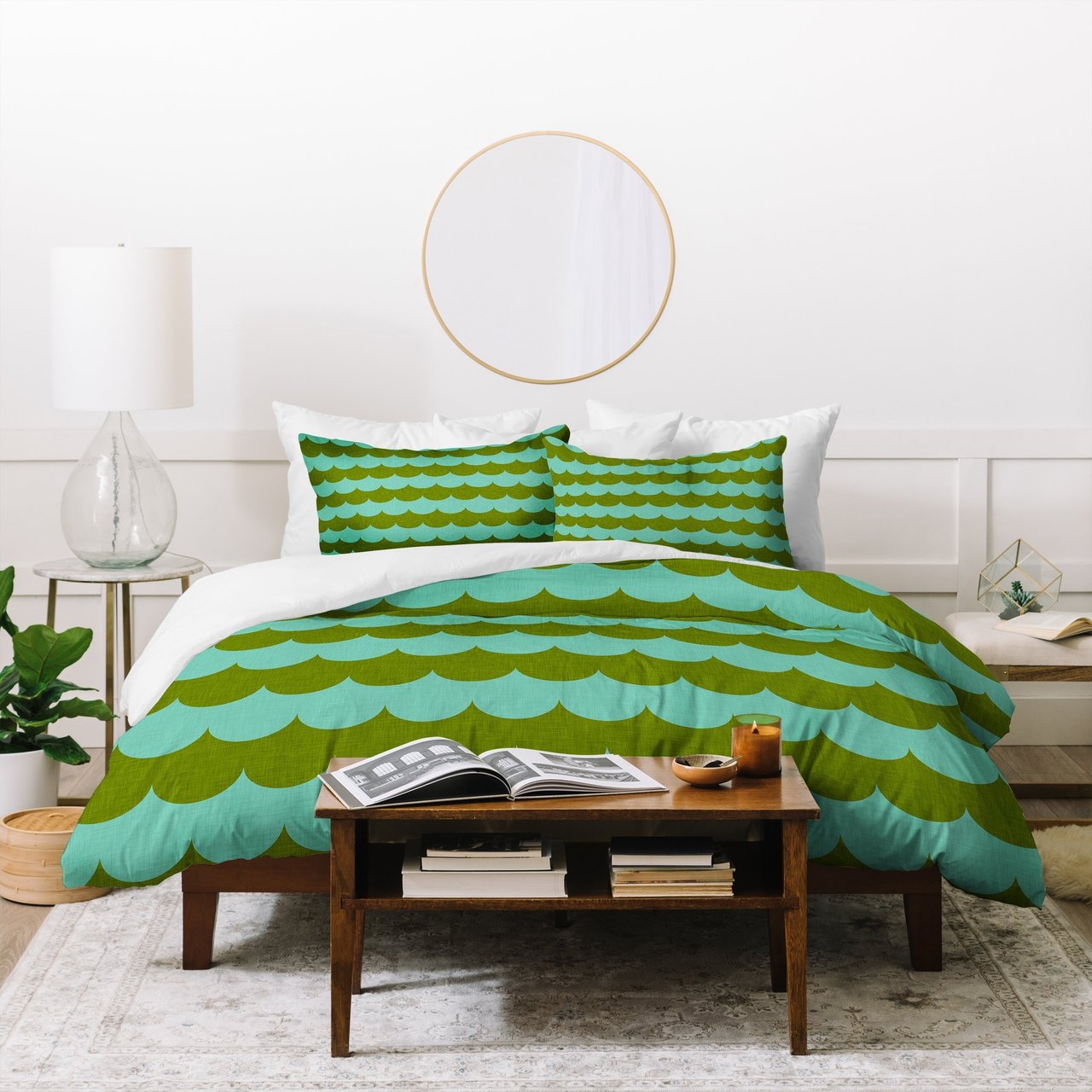 Holli Zollinger Waves Of Color Duvet Cover