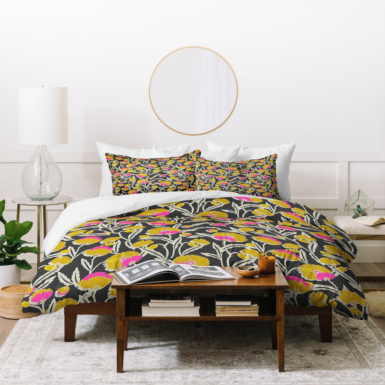 Holli Zollinger Zebrini Floral Mambo Duvet Cover Bedding Sets