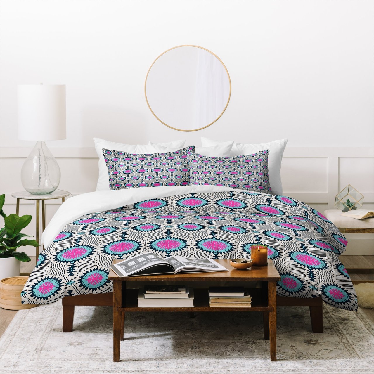 Holli Zollinger Zebrini Tribal Samba Duvet Cover
