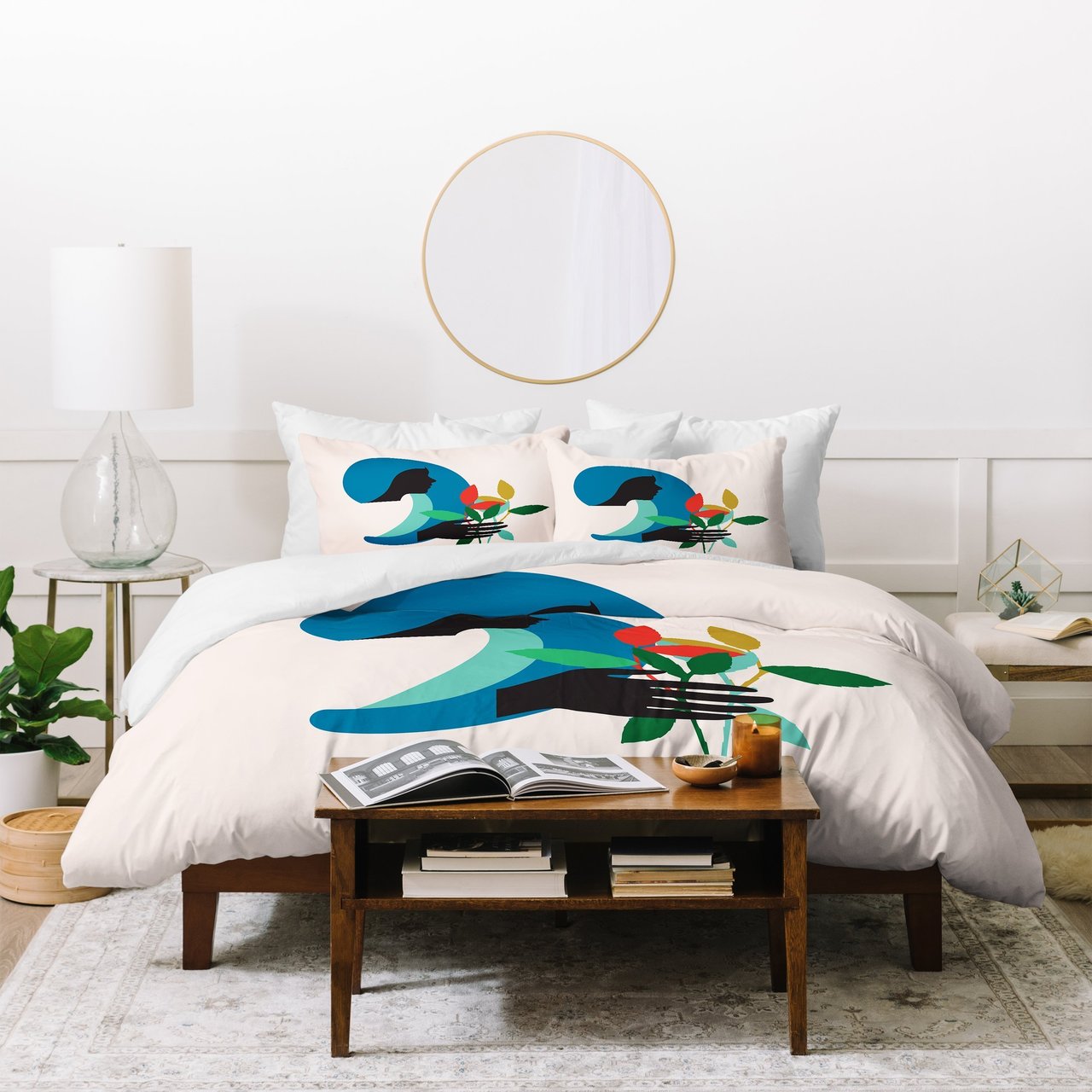 Holli Zollinger ZODIAC VIRGO Duvet Cover